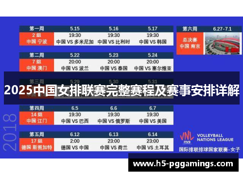 2025中国女排联赛完整赛程及赛事安排详解