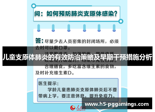 儿童支原体肺炎的有效防治策略及早期干预措施分析